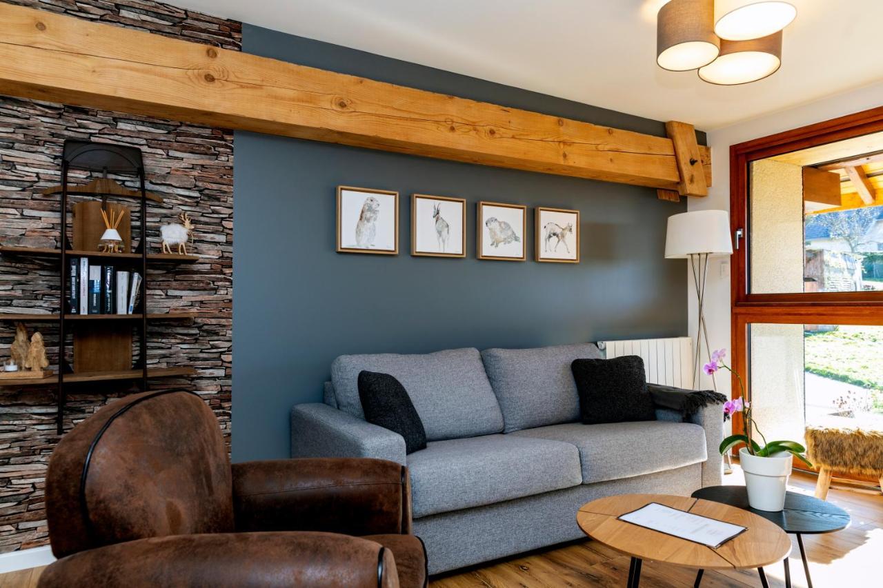 Appartement T4 Meuble De 105M2 Axe Annecy-Geneve à Saint-Martin-Bellevue Extérieur photo